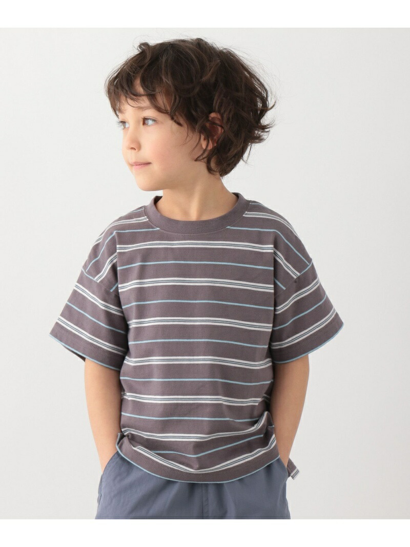 K ヘビロッteeボーダーss Work カットソー グローバルワーク Global