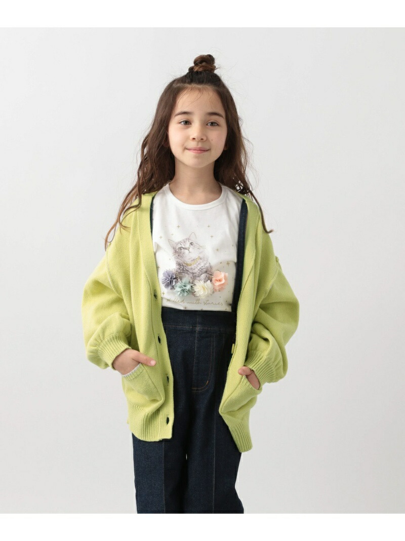 K ヘビロッtee Work カットソー Global ガールズt グローバルワーク キッズカットソー
