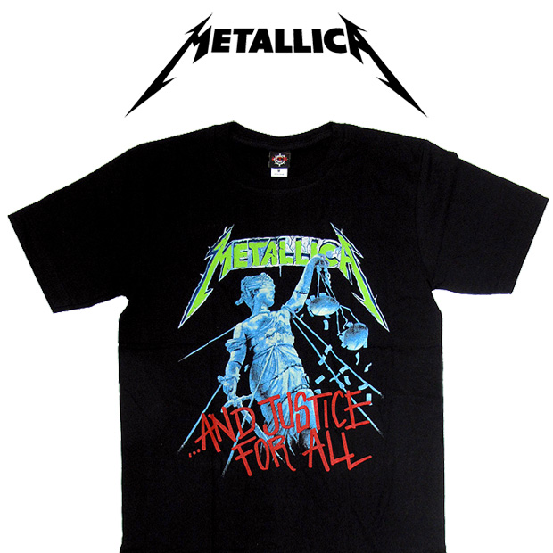 楽天市場 Metallica Tシャツ メタリカ And Justice For All 半袖 ロックtシャツ バンドtシャツ メンズ レディース かっこいい バンt ロックt バンドt ダンス ロック パンク 大きいサイズ L Xl 春 夏 おしゃれ Tシャツ ファッション Batagoras