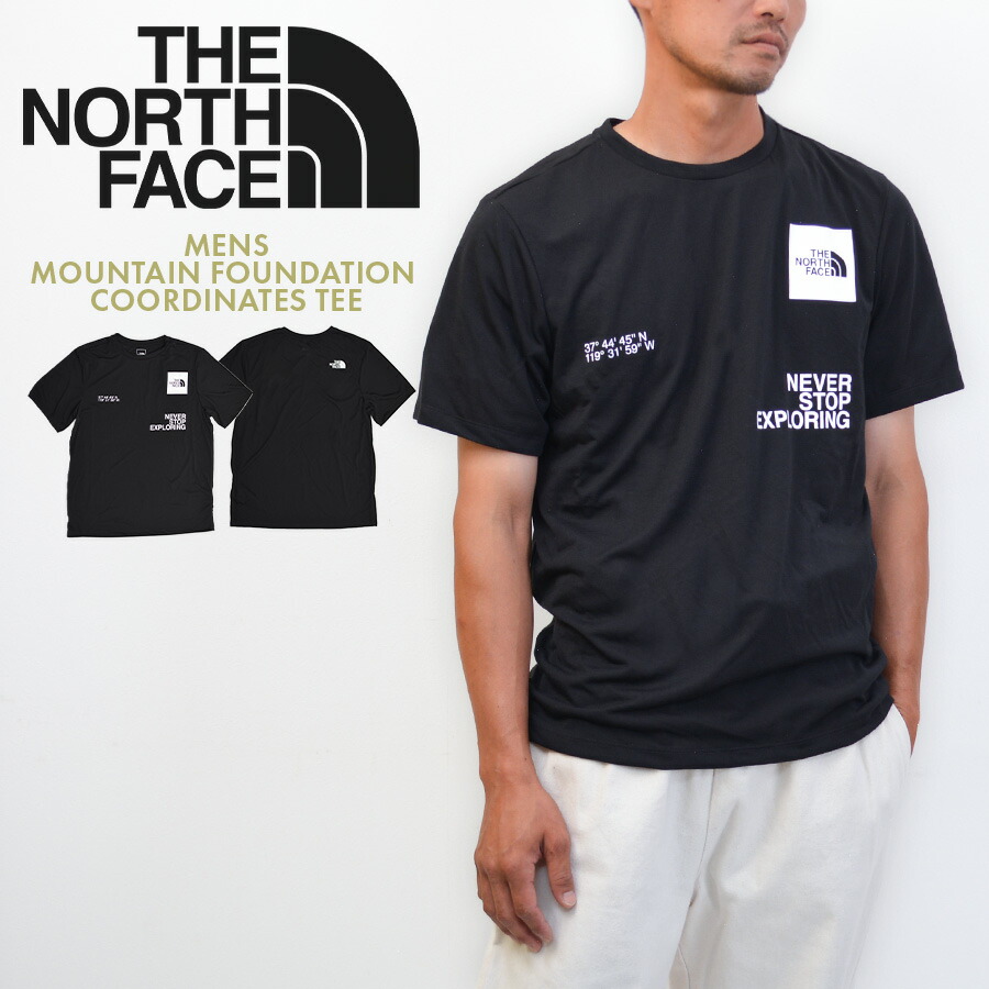 Tシャツ・カットソー THE NORTH FACE Men T-shirt Black NF0A8BQX JK31 THE NORTH FACE ザ ノースフェイス Tシャツ 半袖 メンズ