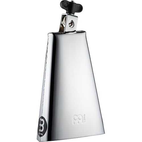 Meinl Percussion STB80S-CH 8インチ スモールマウス スチール カウベル、クローム仕上げ Meinl Percussion STB80S-CH 8-Inch Small Mouth Steel Cowbell, Chrome Finish