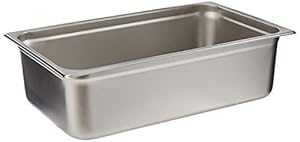 Winco アンチジャミングスチームパン、フルサイズ x 6 インチ Winco Anti-Jamming Steam Pan, Full-Size x 6-Inch