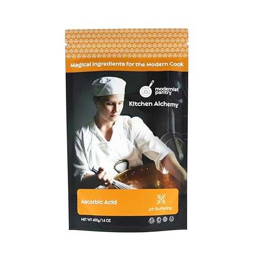 Modernist Pantry Pure Ascorbic Acid ? Non-GMO Gluten-Free Vegan OU Kosher Certified - 400g/14oz