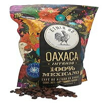 Etnia 52 - Oaxaca (Intenso), Mexican Whole Bean Coffee, 1 lb. or 16oz, Kosher Certified (KMD), Made in Mexico, Includes Ebook Recipe Link