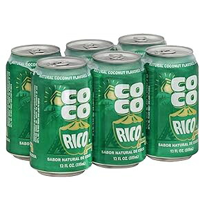 ココ リコ ココナッツ ソーダ (6 個パック)、12 液量オンス / 355 ml 缶 Coco Rico Coconut Soda (Pack of 6),12 Fl Oz / 355 ml Can