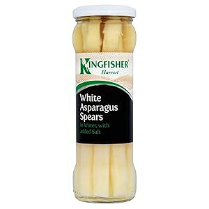 Kingfisher White Asparagus Spears in Brine (330g)