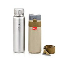 KEITH TITANIUM Ti3036 Plastic-Free Bottle with Leakproof, Quick and Secure Bayonet-type Cap Mount - 40.6 fl 薬局衡オンス ●●●●●●● Keith\u0027s 18th Anniversary: Exclusive Price!