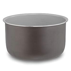 Ninja Foodi Pot int・・rieur anti-adh・・sif avec rev・・tement en c・・ramique, capacit・・ de 6,5 litres, finition grise, Gray