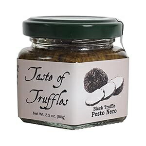 黒トリュフとキノコのソース 黒トリュフペストネロ 重量 3.2オンス TASTE OF TRUFFLES Black Truffle and Mushrooms Sauce Black Truffle Pesto Nero wt. 3.2 oz画像