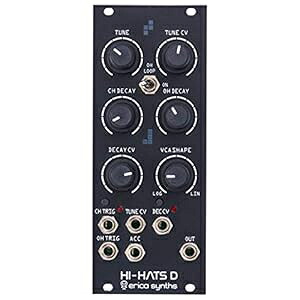 Erica Synths Hi Hats D バージョン (ピンモジュール付き) Erica Synths Hi Hats D Version w Pins Module｜Glomarket
