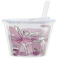 女性バレエダンサー 旅行 タンプラー 麦わら付き添い人 burton+BURTON Ballerina Travel Tumbler with Straw