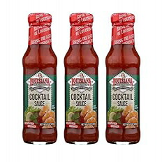ルイジアナ 西洋わさび入りカクテルソース 12.0 オンス (3個入り) Louisiana Fish Fry Products Louisiana Cocktail Sauce with Horseradish 12.0 Oz. (Pack of 3)