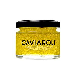 キャビアローリ オリーブオイル キャビア - アルベキーナ、50 グラム Caviaroli Olive Oil Caviar - Arbequina, 50 gram
