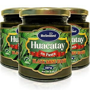 ベルモント フアカテイ ブラック ミント ペースト (8 オンス/227 g) 3 パック Belmont Natural Products Belmont Huacatay Black Mint Paste (8 oz/227 g) 3 pack画像