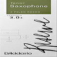 D'Addario リザーブ テナー サクソフォン リード、強度 3.0+、5 パック Rico D'Addario Reserve Tenor Saxophone Reeds, Strength 3.0+, 5-pack