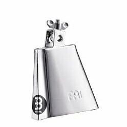 Meinl Percussion STB55 5 1/2インチ クローム仕上げ スチール カウベル Meinl Percussion STB55 5 1/2-Inch Chrome Finish Steel Cowbell