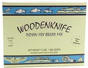 ウッドナイフ インディアン フライ ブレッド ミックス、1.5 ポンド ZZP Woodenknife Indian Fry Bread Mix, 1.5 Pounds