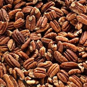 Pecan Shop Sprouted Texas Native Pecan Halves, Family Recipe Crispy, Soaked and Dried with Sea Salt, bulk 5 Pound