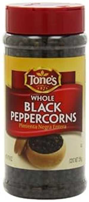 Tone's ペッパーコーン、ブラックホール、9 オンス (2 個パック) Tone's Peppercorn, Black Whole, 9-Ounce (Pack of 2)画像