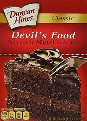 ダンカン ハインズ クラシック デビルズ フード ケーキ ミックス (2 パック) Duncan Hines Classic Devil's Food Cake Mix (2 Pack)