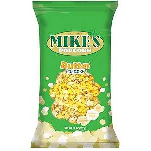Mike's Popcorn Butter Popcorn, 14 Ounce