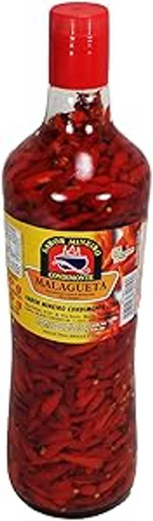 Sabor Mineiro Condimonte - マラゲータペッパー - 30 オンス (水切り 16.87 オンス) (01 パック) | ピメンタ マラゲータ - 850g (ドレナド 450g) Sabor Mineiro Condimonte - Malagueta Pepper - 30 oz (Drained 16.87 oz) (PACK