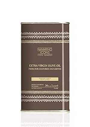 NAVARINO ICONS Eleon Greek Estate エキストラバージン オリーブオイル、フルーツ & スパイシー、34 液量オンス NAVARINO ICONS Eleon Greek Estate Extra Virgin Olive Oil, Fruit & Spicy, 34 Fluid Ounce