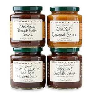 Stonewall Kitchen 4ピースデザートトッピングコレクション Stonewall Kitchen 4 Piece Dessert Topping Collection画像