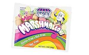 Paskesz 風味のミニマシュマロ 1 オンス バッグ(12個入り) ONLY KOSHER CANDY SWEET HAPPENS HERE Paskesz Flavored Mini Marshmallows 1 Oz. Bag (Pack of 12)画像