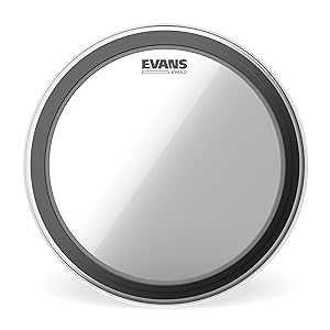 Evans EMAD クリア トム フープ ドラムヘッド、16 インチ Evans EMAD Clear Tom Hoop Drum Head, 16 Inch