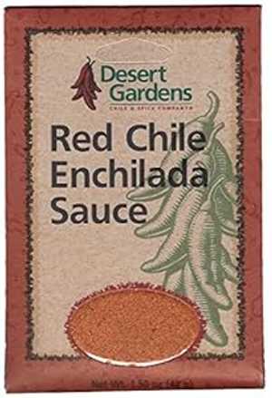 デザート ガーデンズ レッドチリ エンチラーダ ソース ミックス (4 個パック) Desert Gardens Red Chile Enchilada Sauce Mix (Pack of 4)画像