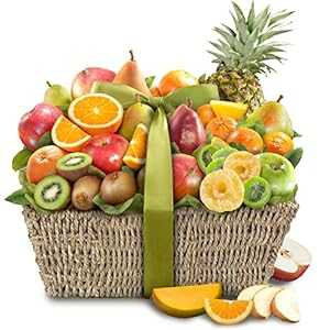 トロピカルアバンダンス フルーツバスケットギフト A Gift Inside Tropic Abundance Fruit Basket Gift画像