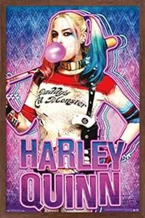 ハーレイ・クイン ポスター スーサイド・スクワッド US版ポスター『スーサイド・スクワッド』☆ハーレイ・クイン版