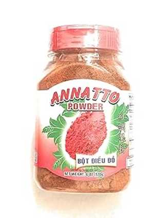 6oz Fortuna Annatto Powder with Salt Bot Dieu Do, Pack of 1