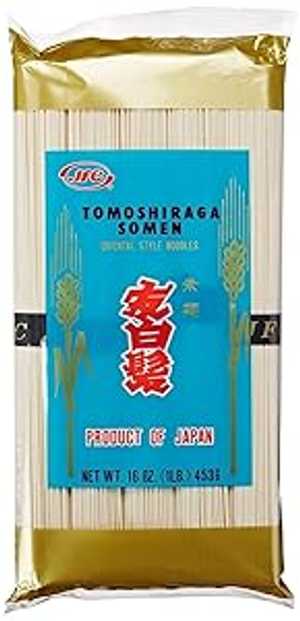 友白髪そうめん 16オンス (12本入) Jfc International Dried Tomoshiraga Somen Noodles 16 Ounces (Case of 12)