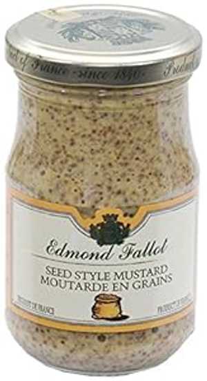 エドモンド・ファロー 全粒マスタード (7オンス) Edmond Fallot Whole Grain Mustard (7 ounce)