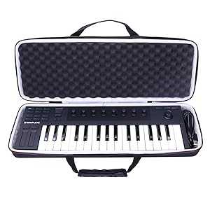 LTGEM EVA Hard Case for Native Instruments Komplete Kontrol M32 Controller Keyboard-Travel Protective Carrying Storage Bag L LTGEM LTGEM EVA Hard Case for Native Instruments Komplete Kontrol M32 Controller Keyboard-Travel Pro