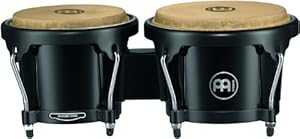 Meinl ボンゴ ABS プラスチックシェル付き - 中国製ではありません - ナチュラルスキンヘッド、2 年保証 (HB50BK) Meinl Bongos With ABS Plastic Shells - NOT MADE IN CHINA - Natural Skin Heads, 2-YEAR WARRANTY (HB50BK)