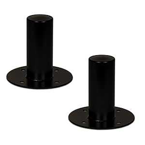 ゴールドウッド スピーカー スタンド トップ ハット 2 スピーカー キャビネット ポール マウント ブラック (TH45) Goldwood Sound, Inc. Goldwood Speaker Stand Top Hat 2 Speaker Cabinet Pole Mount Black (TH45)