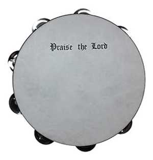 リズムバンド楽器 PTAM8D Praise the Lord 木製タンバリン 8 インチ 16 ペアの 2 列ジングル付き ブラック Steel Cymbals Rhythm Band Instruments PTAM8D Praise the Lord Wooden Tambourine 8 Inch with 16 Pairs of Double Row Jingles