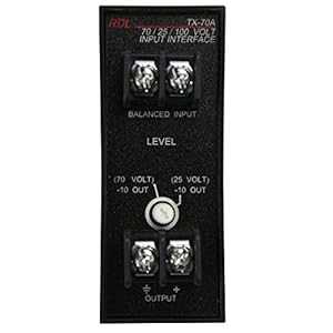 Rdl Tx-70A 入力インターフェイス (アンバランス ライン出力付き) Radio Design Labs Rdl Tx-70A Input Interface With Unbalanced Line Out|Glomarket