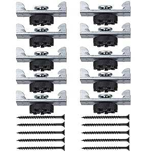 Genuine, RSIC-1, Resilient Sound Clip with Mounting Screws (10 Pack) Trademark Soundproofing Genuine, RSIC-1, Resilient Sound Clip with Mounting Screws (10 Pack)|Glomarket