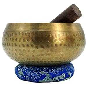 楽器手打ちチベットシンギングボウル七金属楽器ヒーリング瞑想プロフェッショナル品質 bowlsofnepal Musical Instrument Hand Hammered Tibetan Singing Bowl Seven Metals Musical Instrument Healing Meditation Professional Quality|Glomarket