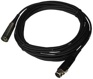 Shure C25E 25 フィート TRIPLE-FLEX ケーブル、マイク側に黒の XLR コネクタ Shure C25E 25-Feet TRIPLE-FLEX Cable, Black XLR Connector on Microphone End
