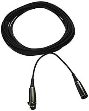Shure C25F 25 フィート TRIPLE-FLEX クローム XLR ケーブル コネクタ Shure C25F 25-Feet TRIPLE-FLEX Chrome XLR Cable Connectors