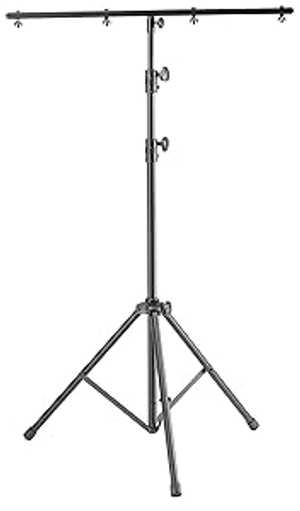 Odyssey LTP6 9' Tall Tripod Stand with 8-Bolt T-Bar, Black