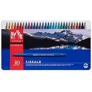 カランダッシュ フィブラロ ファイバーチップペン セット/30本 Caran D\'ache Fibralo Fibre Tipped Pens, Set/30