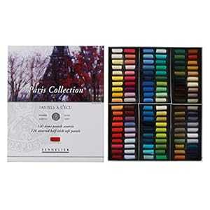 Sennelier Soft Pastels Half Stick Set 120/Pkg-Paris, Paris その他-文房具・事務用品-日用品雑貨・文房具・手芸