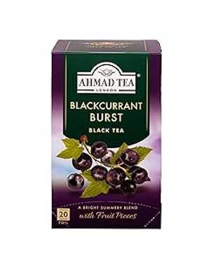 Ahmad Tea Blackcurrant Burst, 20 Count (Pack of 6)