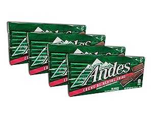 洋書 Andes Creme De Menthe Thins, 4.67-ounce -28 Pieces Each Pack (Pack 4)